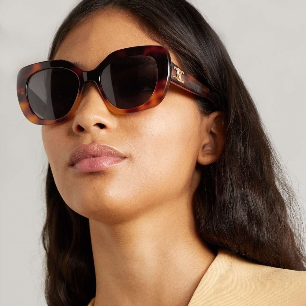Celine Triomph 06 sunglasses tortoise shell
